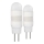 CONJUNTO 2x Lâmpadas LED G4/1,3W - Eglo 11454