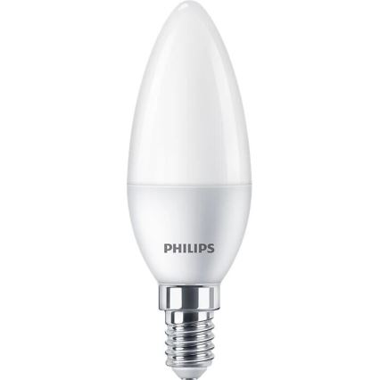 CONJUNTO 2x Lâmpadas LED Philips B35 E14/5W/230V 4000K