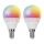 CONJUNTO 2x Lâmpadas LED RGBW com regulação MESH Inteligente G45 E14/6,5W/230V 2700-6500K - Aigostar