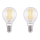 CONJUNTO 2x Lâmpadas LED VINTAGE E14/4W/230V 2700K - Globo 10589-2K
