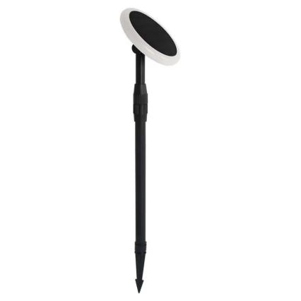 CONJUNTO 2x Lâmpada solar LED ajustável GARDEN LED/3W/5V 42-80 cm 3000K IP65 1000 mAh