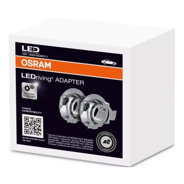 CONJUNTO 2x LEDriving Adaptador H7 - Osram