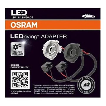 CONJUNTO 2x LEDriving Adaptador - Osram