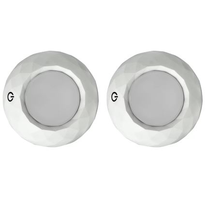 CONJUNTO 2x Luzes LED de orientação tátil LED/4,5V/3xAAA