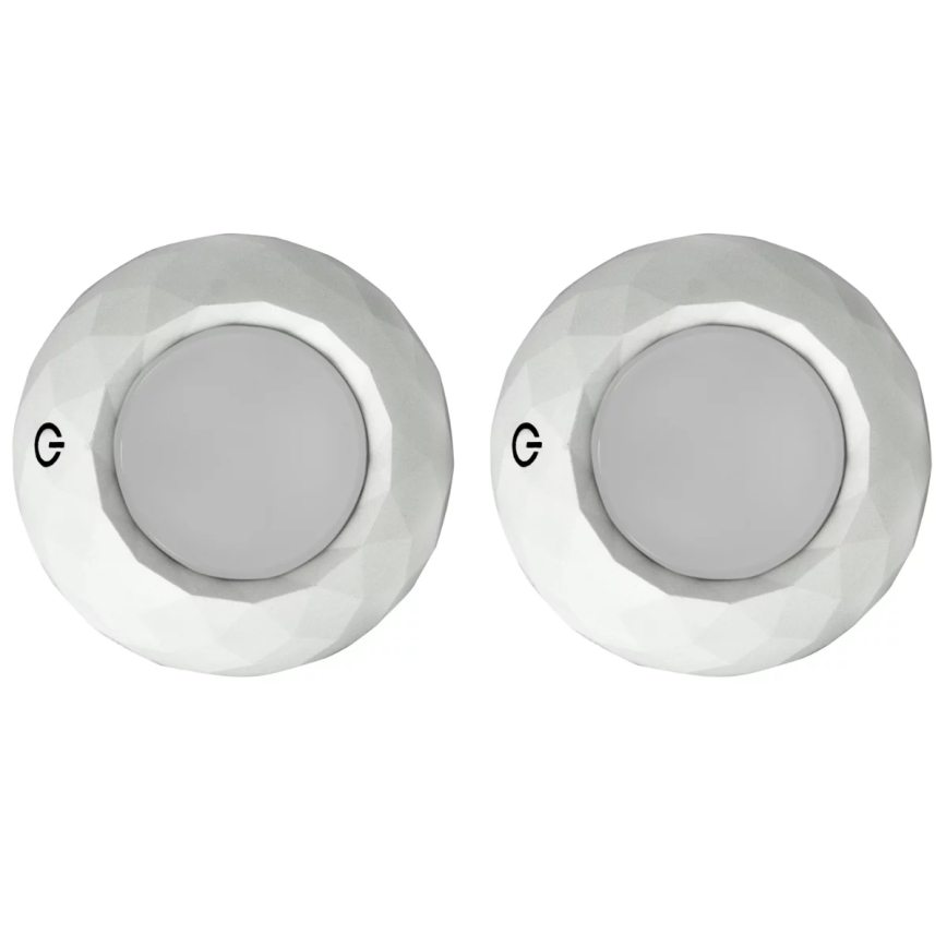 CONJUNTO 2x Luzes LED de orientação tátil LED/4,5V/3xAAA