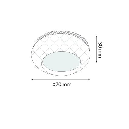 CONJUNTO 2x Luzes LED de orientação tátil LED/4,5V/3xAAA