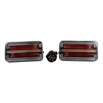 CONJUNTO 2x Luzes LED  para automóvel sem fios LED/12-24V Wi-Fi IP67