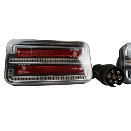 CONJUNTO 2x Luzes LED  para automóvel sem fios LED/12-24V Wi-Fi IP67