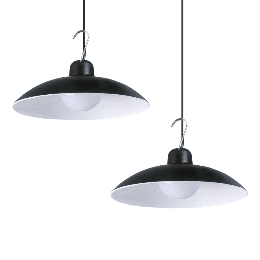 CONJUNTO 2x Luzes LED suspensas solares com sensor de anoitecer LED/6W/3,7V 2000 mAh IP44 + comando