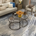 CONJUNTO 2x Mesa de centro BELARUS  preto
