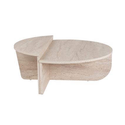 CONJUNTO 2x Mesa de centro ORION bege