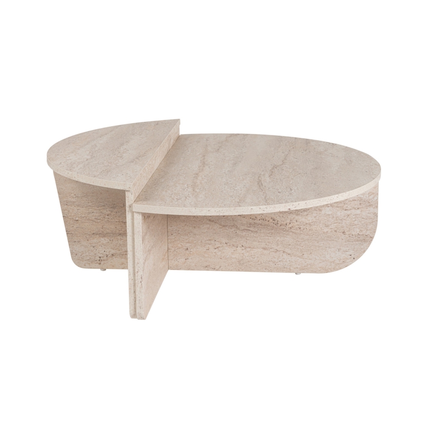 CONJUNTO 2x Mesa de centro ORION bege