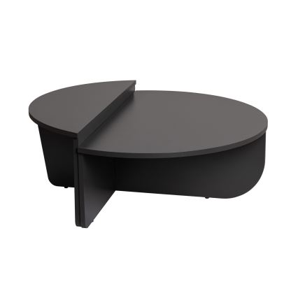 CONJUNTO 2x Mesas de centro ORION antracite