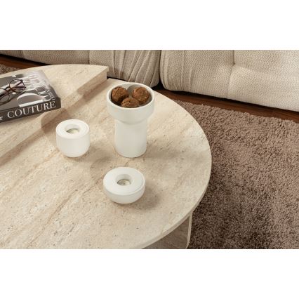 CONJUNTO 2x Mesas de centro ORION bege