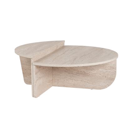 CONJUNTO 2x Mesas de centro ORION bege