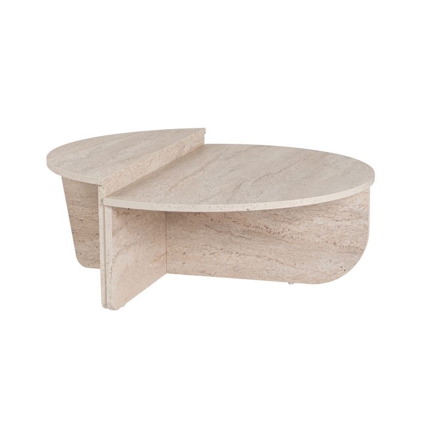 CONJUNTO 2x Mesas de centro ORION bege