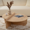 CONJUNTO 2x Mesas de centro ORION carvalho