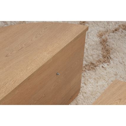 CONJUNTO 2x Mesas de centro ORION carvalho