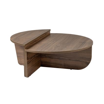 CONJUNTO 2x Mesas de centro ORION nogueira