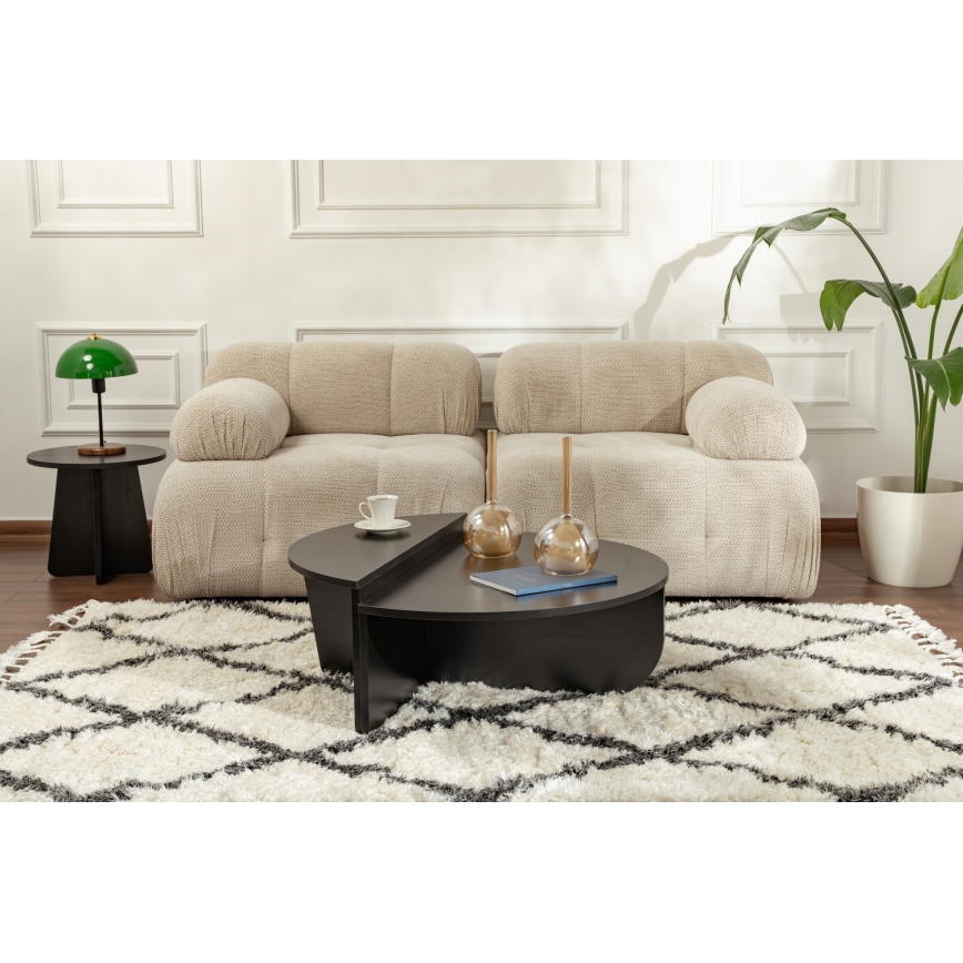CONJUNTO 2x Mesa de centro ORION preto