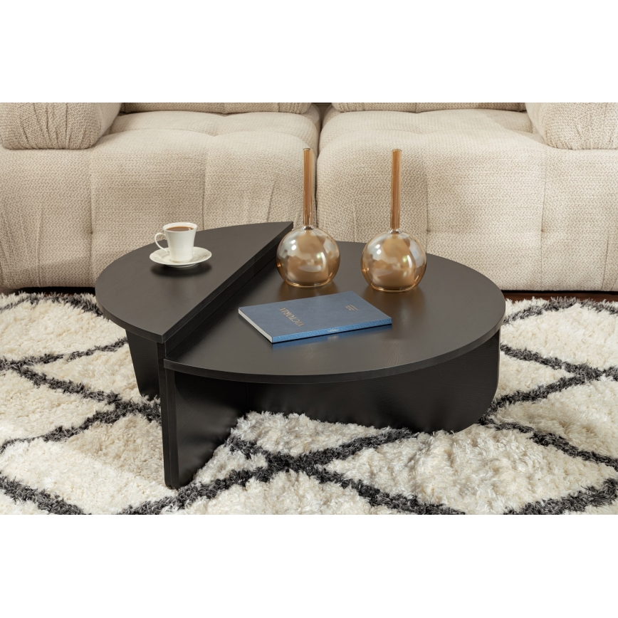 CONJUNTO 2x Mesa de centro ORION preto