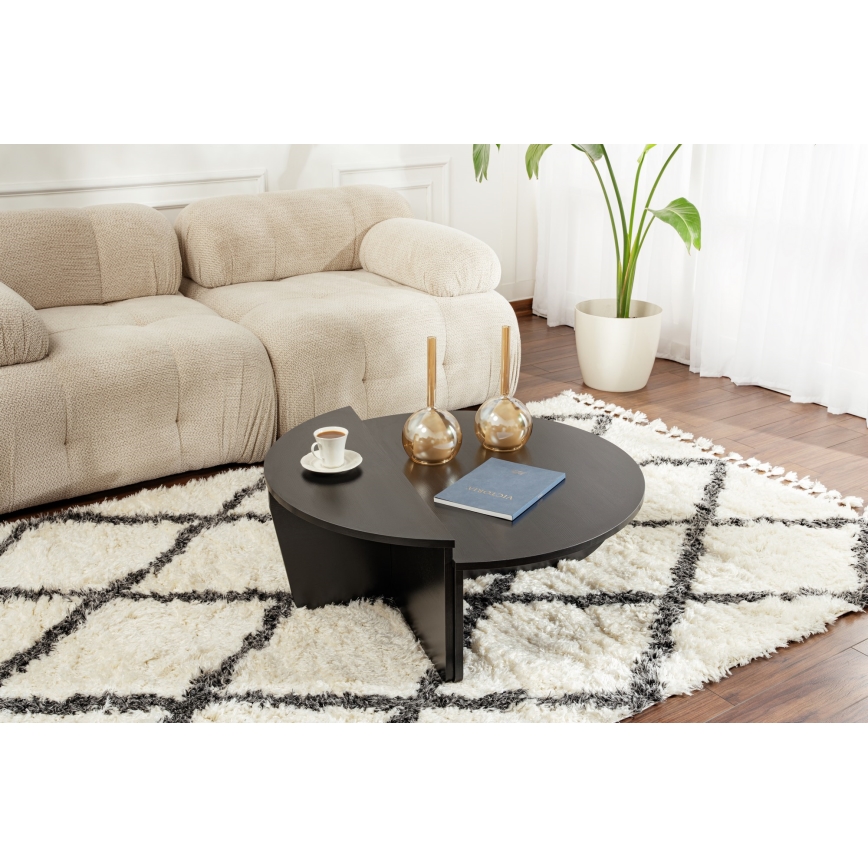 CONJUNTO 2x Mesa de centro ORION preto
