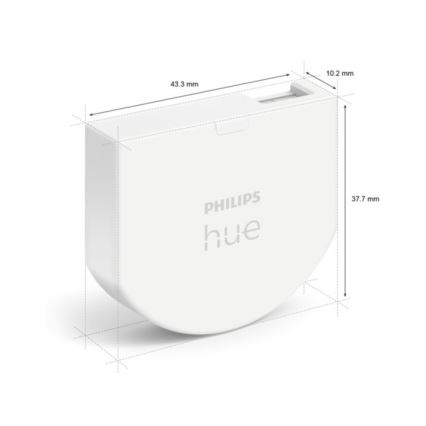 CONJUNTO 2x Módulo de interruptor de parede Philips Hue SWITCH