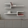 CONJUNTO 2x Prateleira de parede FORK branca