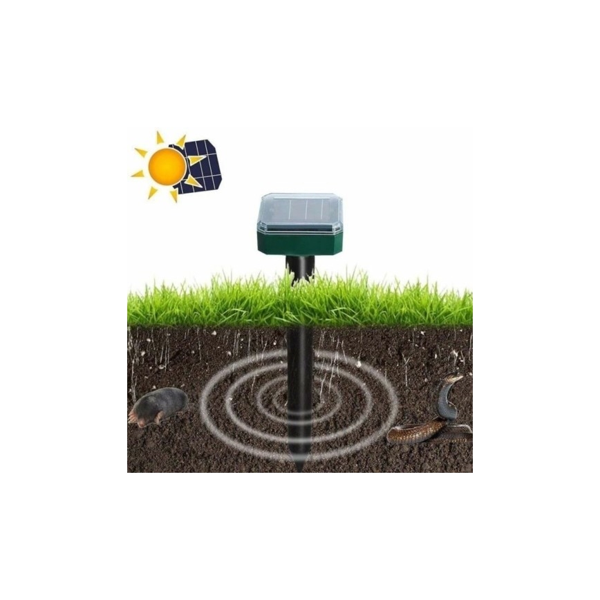 CONJUNTO 2x Repelente solar de roedores
