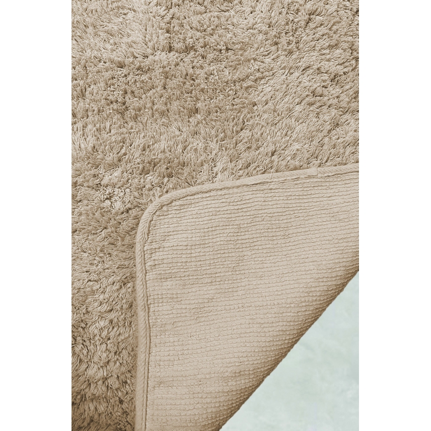 CONJUNTO 2x Tapetes para casa de banho 60/100 cm bege
