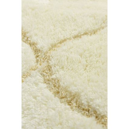 CONJUNTO 2x Tapetes para casa de banho INFINITY 60/100 cm bege