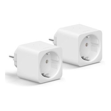 CONJUNTO 2x Tomadas inteligente Philips Hue Inteligente ficha EU SCHUKO