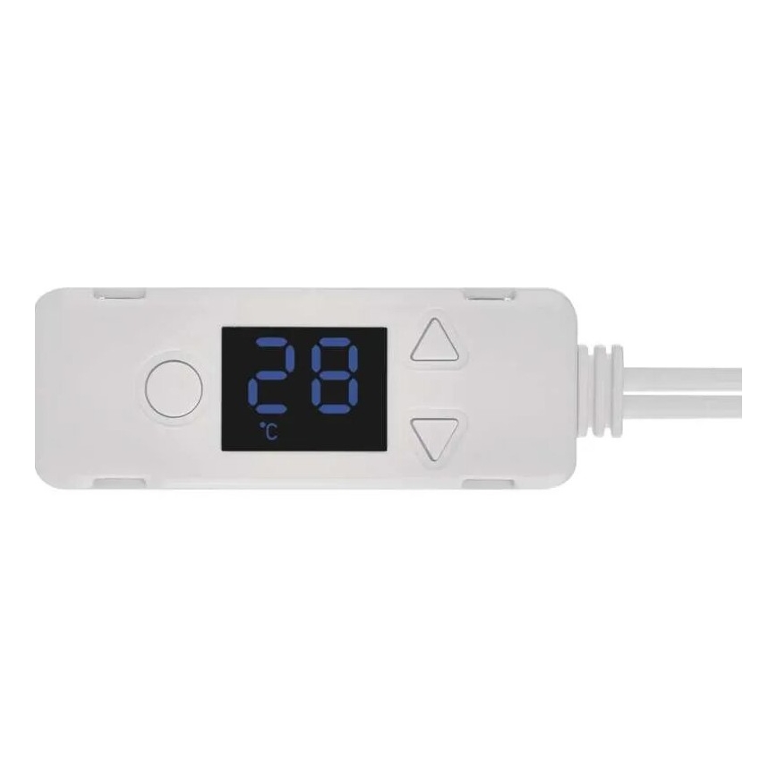 CONJUNTO 2x Ventiladores para radiador 5/230V branco