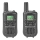 CONJUNTO 2x Walkie-talkie com iluminação LED 3xAAA alcance 5 km