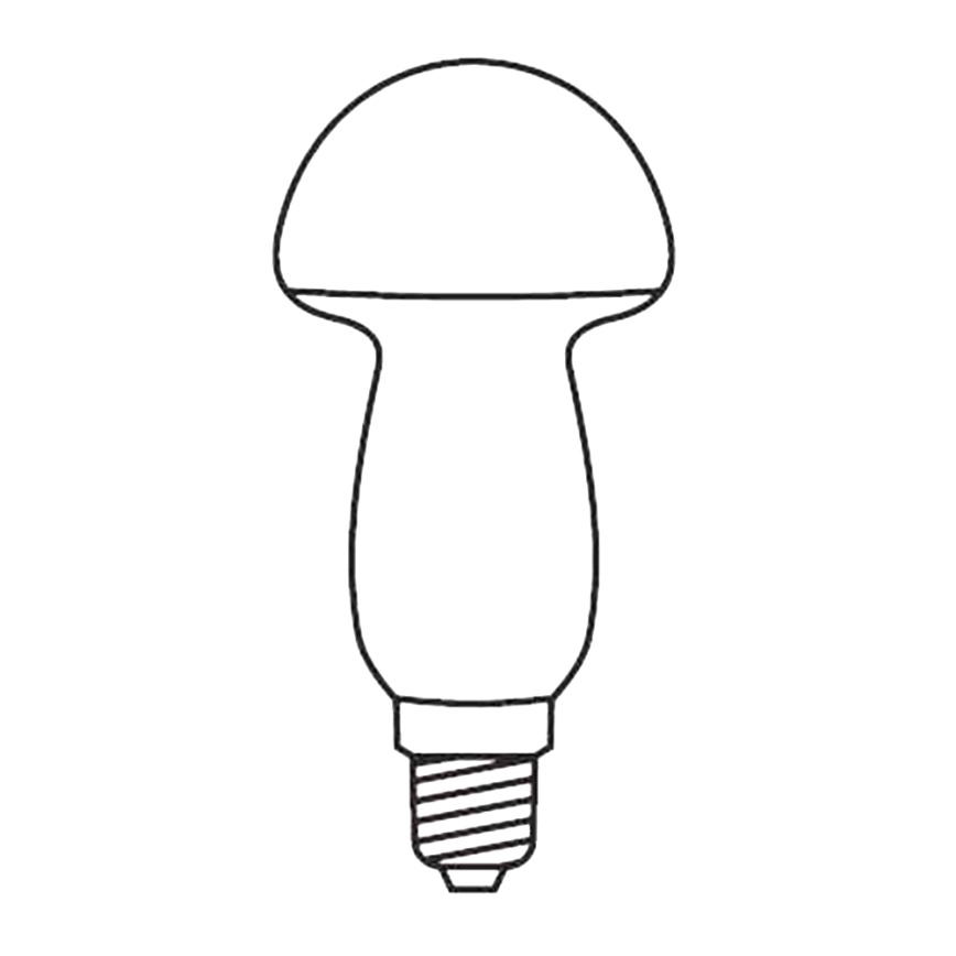 CONJUNTO 3 x Lâmpada de substituição MUSHROOM E10/20V/0,1A vermelho Fabricado na Europa