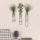 CONJUNTO 3x Decorações de parede para flores 20/25/30 cm preto