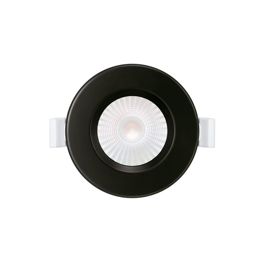 CONJUNTO 3x Focos de encastrar LED para casa de banho  LED/5,5W/230V 2700K IP65 preto