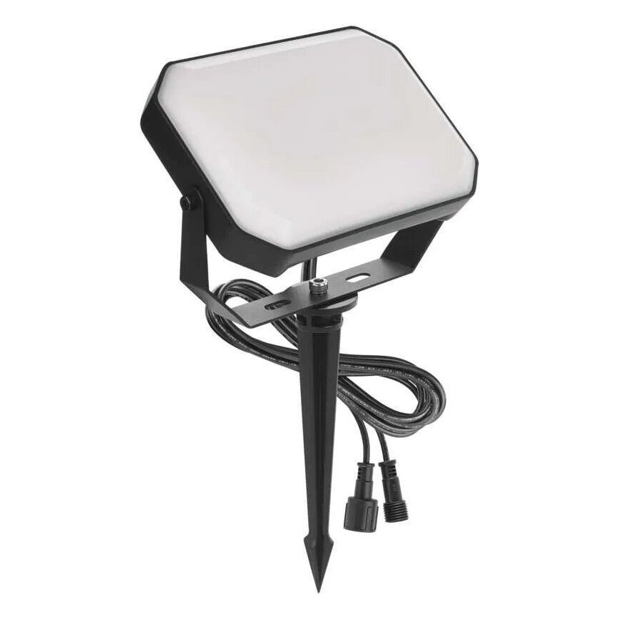 CONJUNTO 3x Holofotes LED RGBIC para exterior com regulação LED/14W/230V 3000-6500K IP65 Wi-Fi Tuya