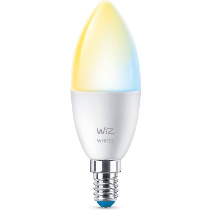 CONJUNTO 3x Lâmpada LED com regulação C37 E14/4,9W/230V 2700-6500K CRI 90 Wi-Fi - WiZ
