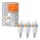 CONJUNTO 3x Lâmpada LED com regulação SMART + E14/5W/230V 2700K-6500K Wi-Fi - Ledvance