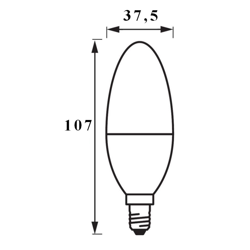 CONJUNTO 3x Lâmpada LED com regulação SMART + E14/5W/230V 2700K Wi-Fi - Ledvance