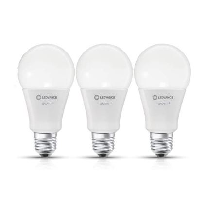 CONJUNTO 3x Lâmpada LED com regulação SMART + E27/14W/230V 2700K-6500K Wi-Fi - Ledvance