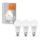 CONJUNTO 3x Lâmpada LED com regulação SMART + E27/9,5W/230V 2700K Wi-Fi - Ledvance