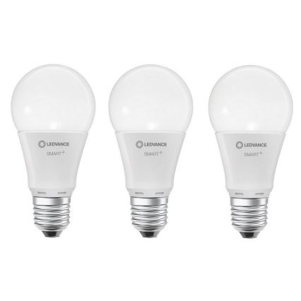 CONJUNTO 3x Lâmpada LED com regulação SMART+ E27/9W/230V 2700K Wi-Fi - Ledvance