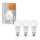 CONJUNTO 3x Lâmpada LED com regulação SMART+ E27/9W/230V 2700K Wi-Fi - Ledvance