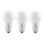 CONJUNTO 3x Lâmpada LED E27/7W/230V 2700K