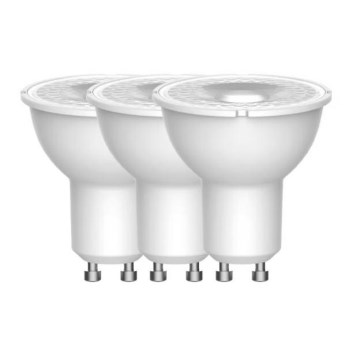CONJUNTO 3x Lâmpada LED GU10/3,1W/230V 2700K