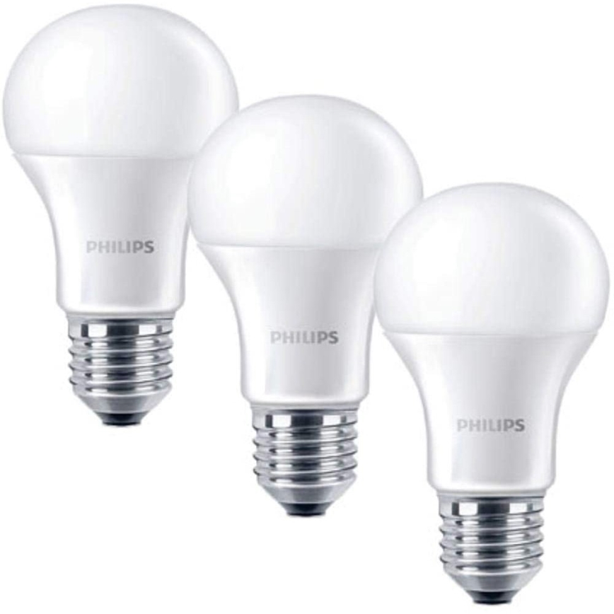 CONJUNTO 3x Lâmpada LED Philips E27/5,5W/230V 2700K