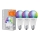 CONJUNTO 3x Lâmpada LED RGBW com regulação SMART + E27/9,5W/230V 2700K-6500K Wi-Fi - Ledvance