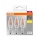 CONJUNTO 3x Lâmpada LED VINTAGE B40 E14/4W/230V 2700K - Osram